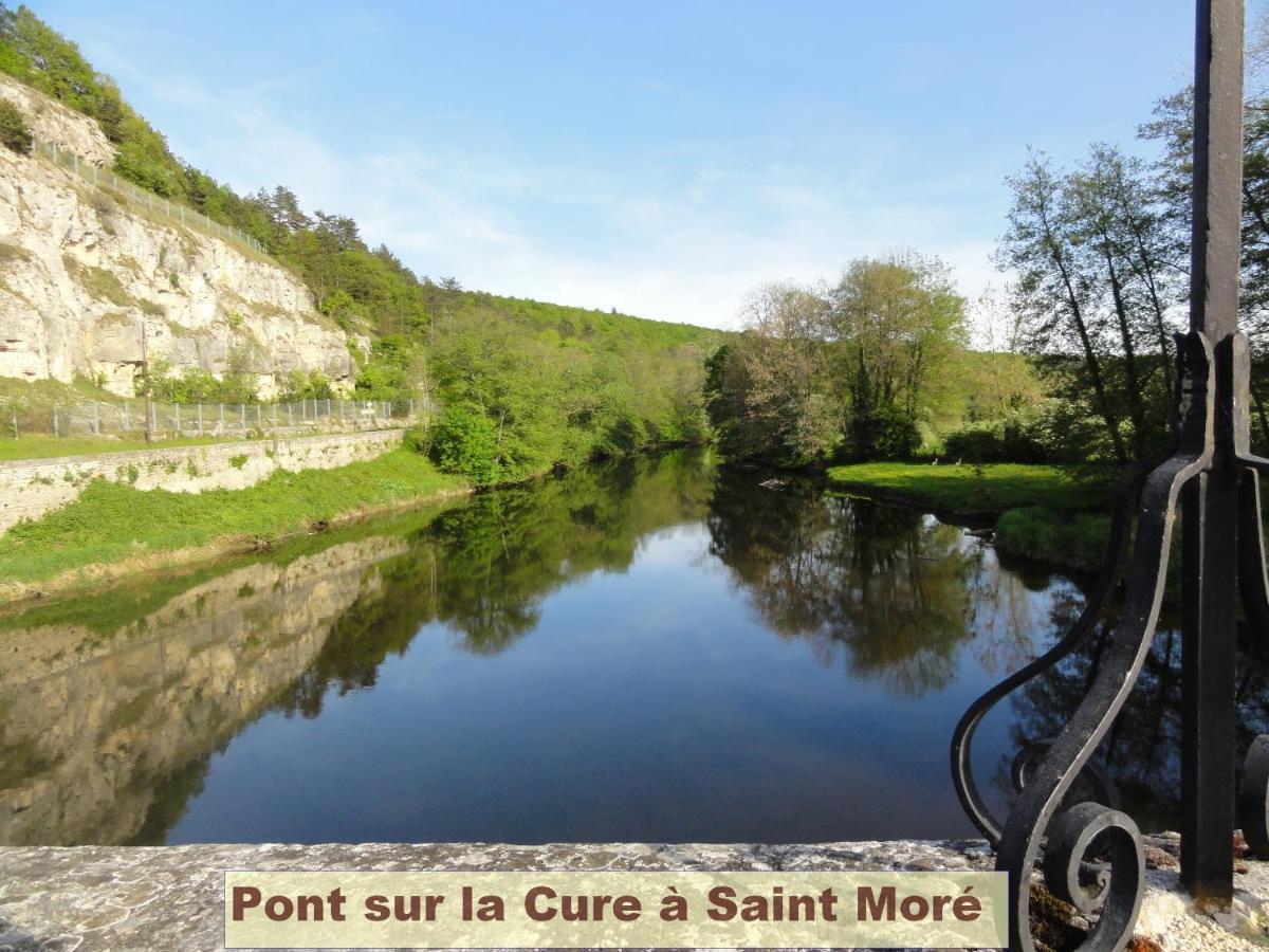 La Roche Du Moulin Villa Saint-More Dış mekan fotoğraf